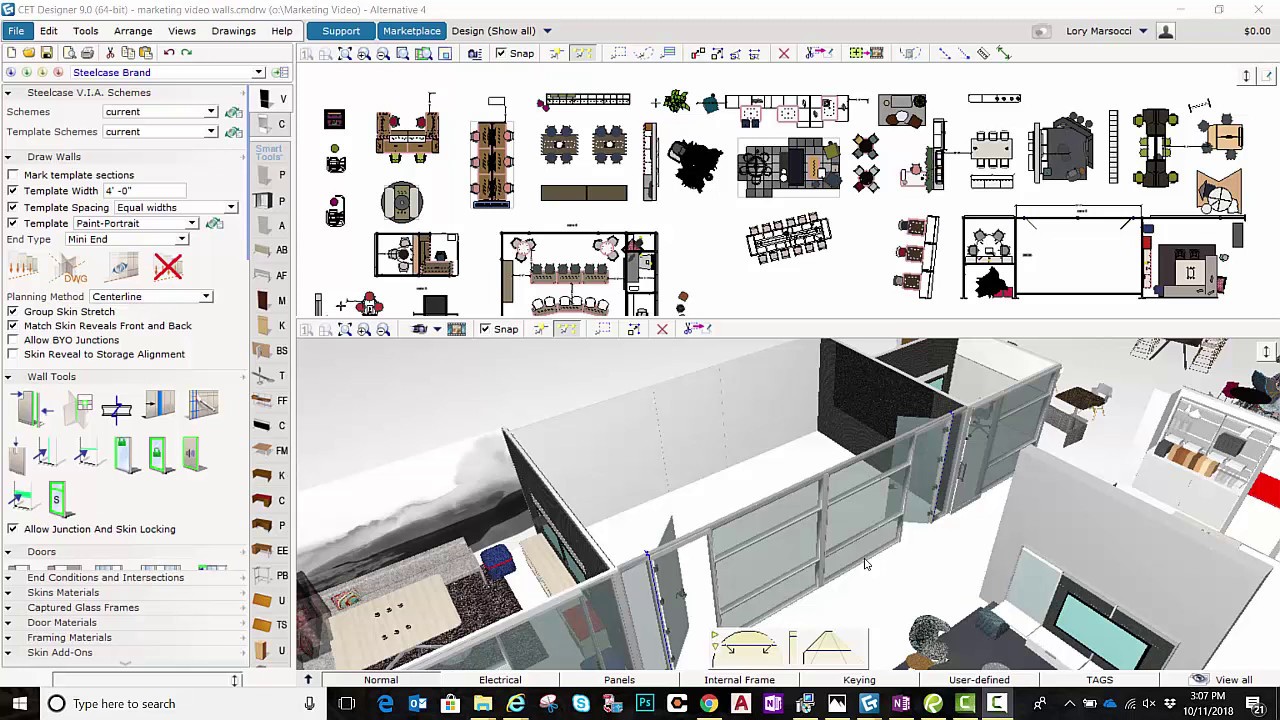 Demountable Walls CET Demo 2.0