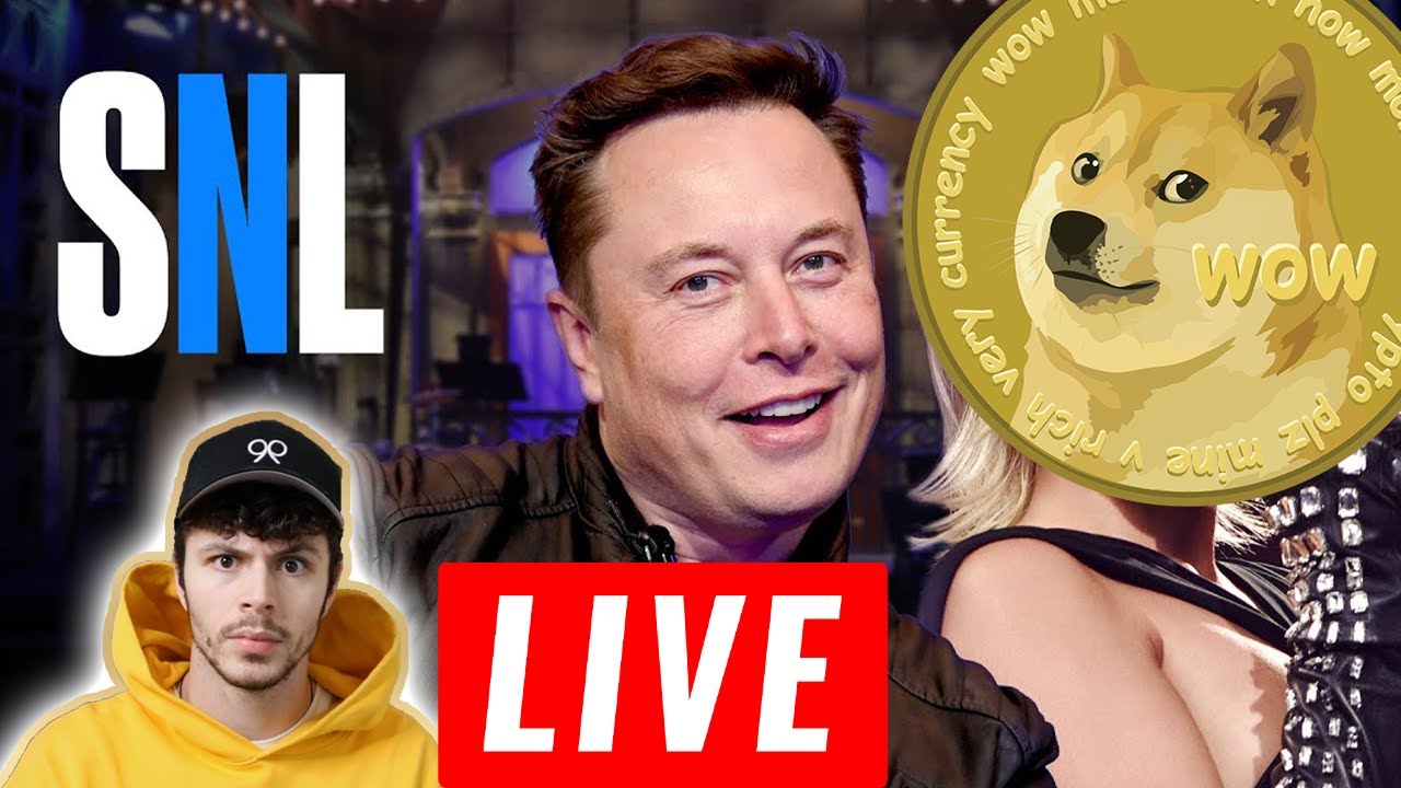 DOGECOIN LIVE PRICE - ELON MUSK 🔴