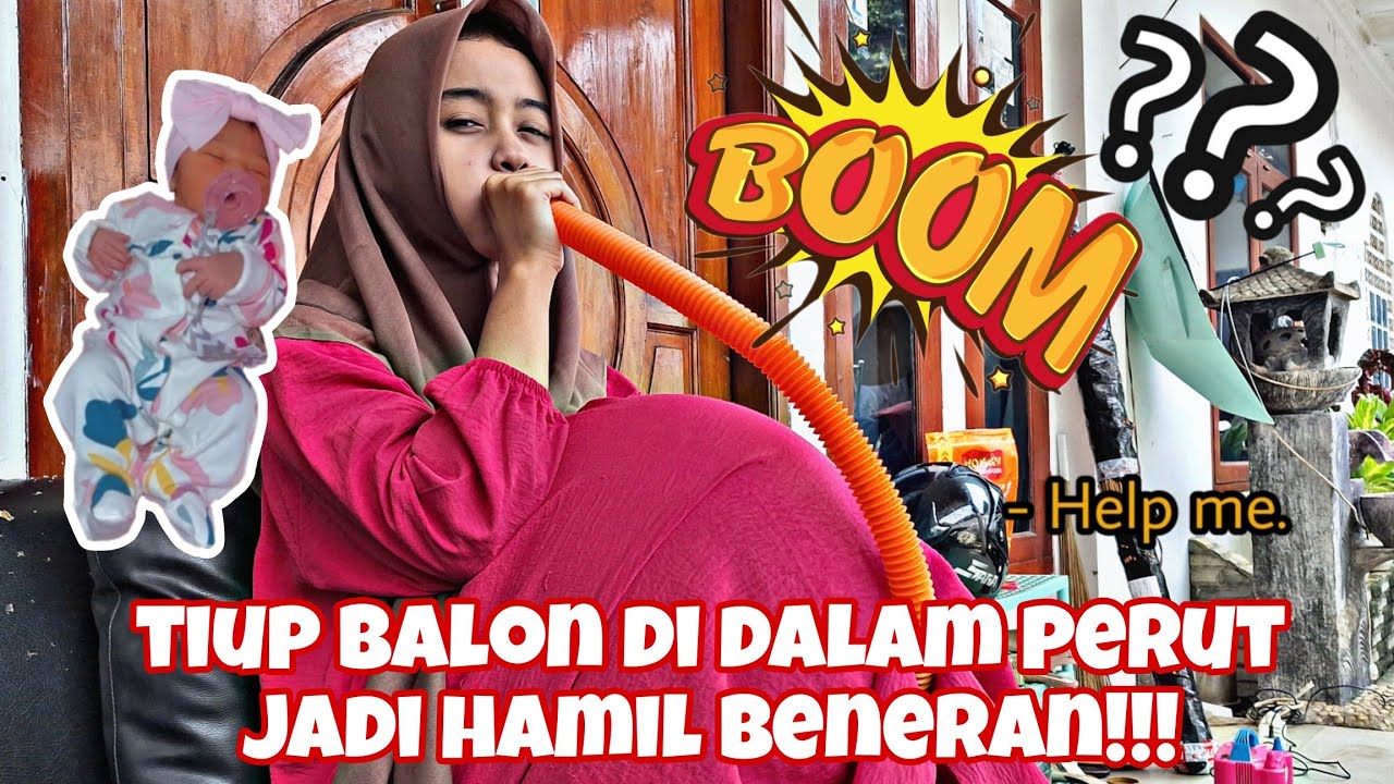 DRAMA TIUP BALON DALAM PERUT TIBA TIBA HAMIL JUMBO