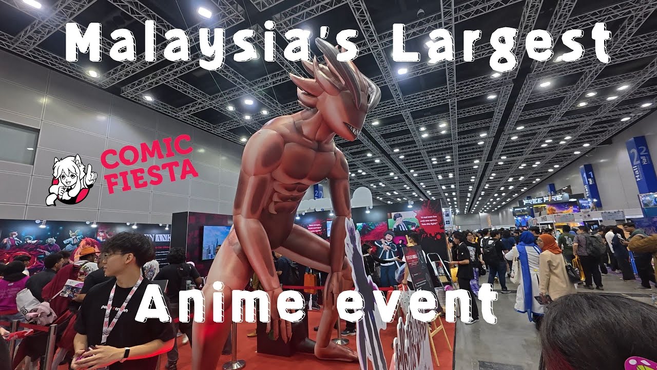 Comic Fiesta 2025 | Exploring Malaysia's LARGEST Anime Event (Comic Fiesta Vlog)