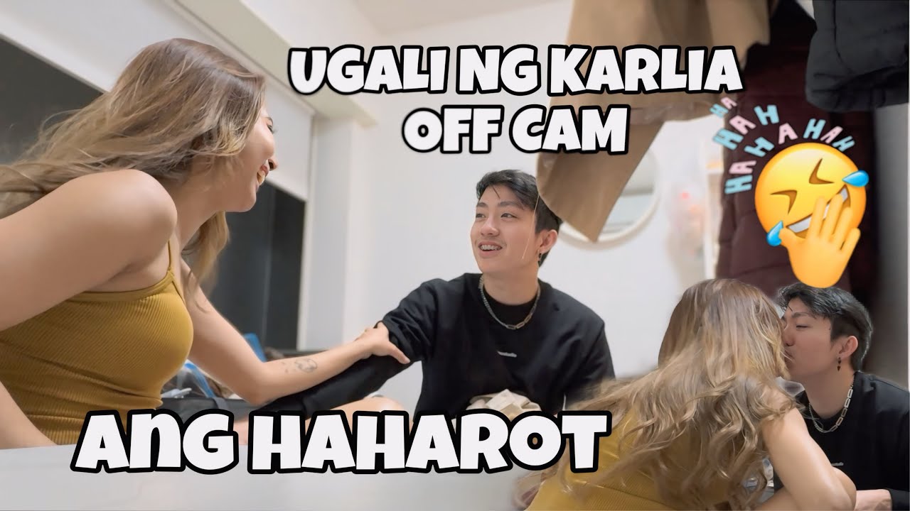KARLIA OFF CAM🫣 Ang haharot HAHA | Mahalia E.