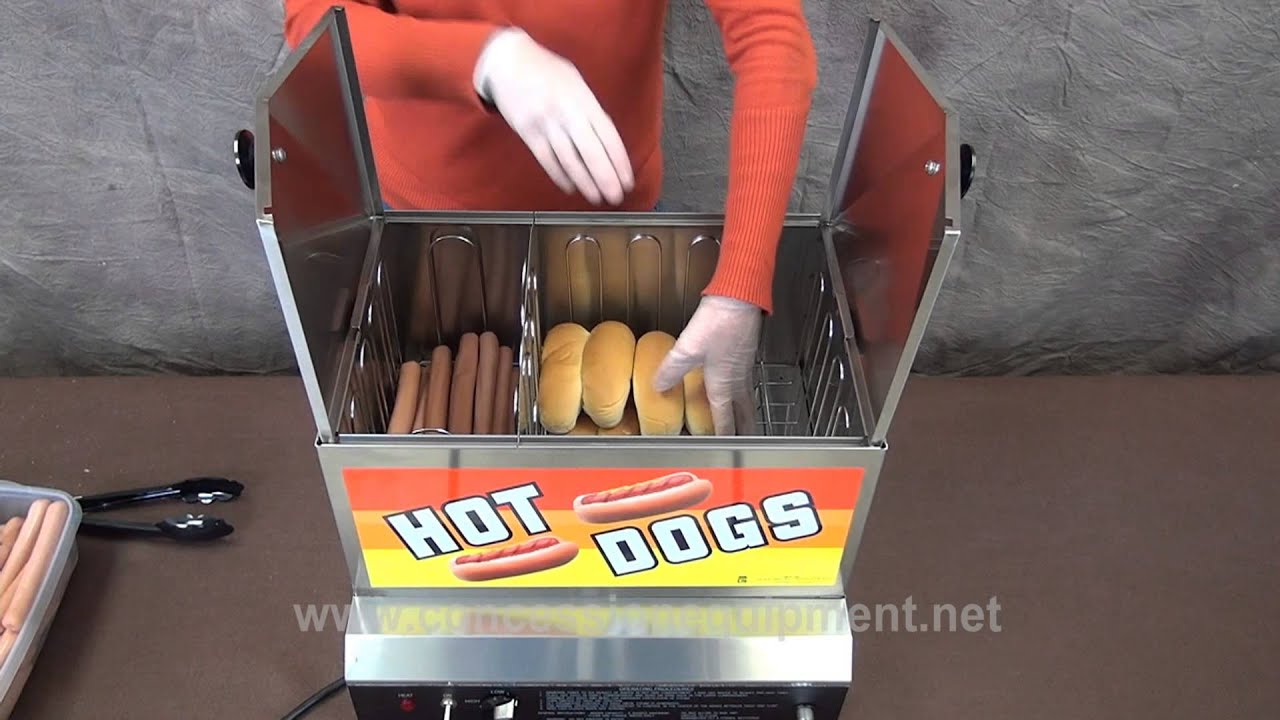 Gold Medal Steamin Demon Hot Dog Steamer
