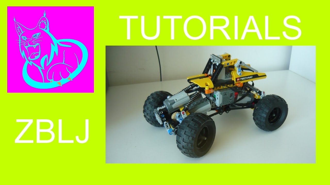 TUTORIAL: HOW TO MAKE A LEGO TECHNIC ROCK CRAWLER IN 30 MINUTES WITH COMMENTARY