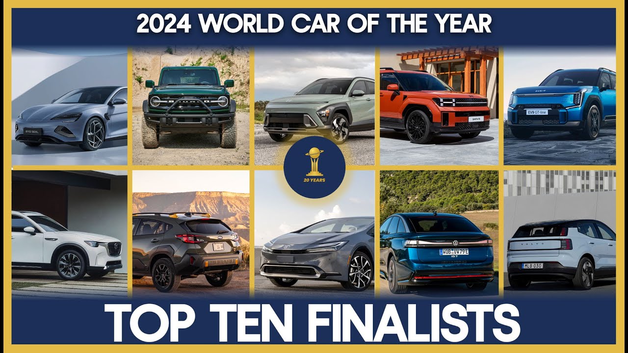 #WCOTY20: Top Ten Finalists For 2024 World Car of the Year