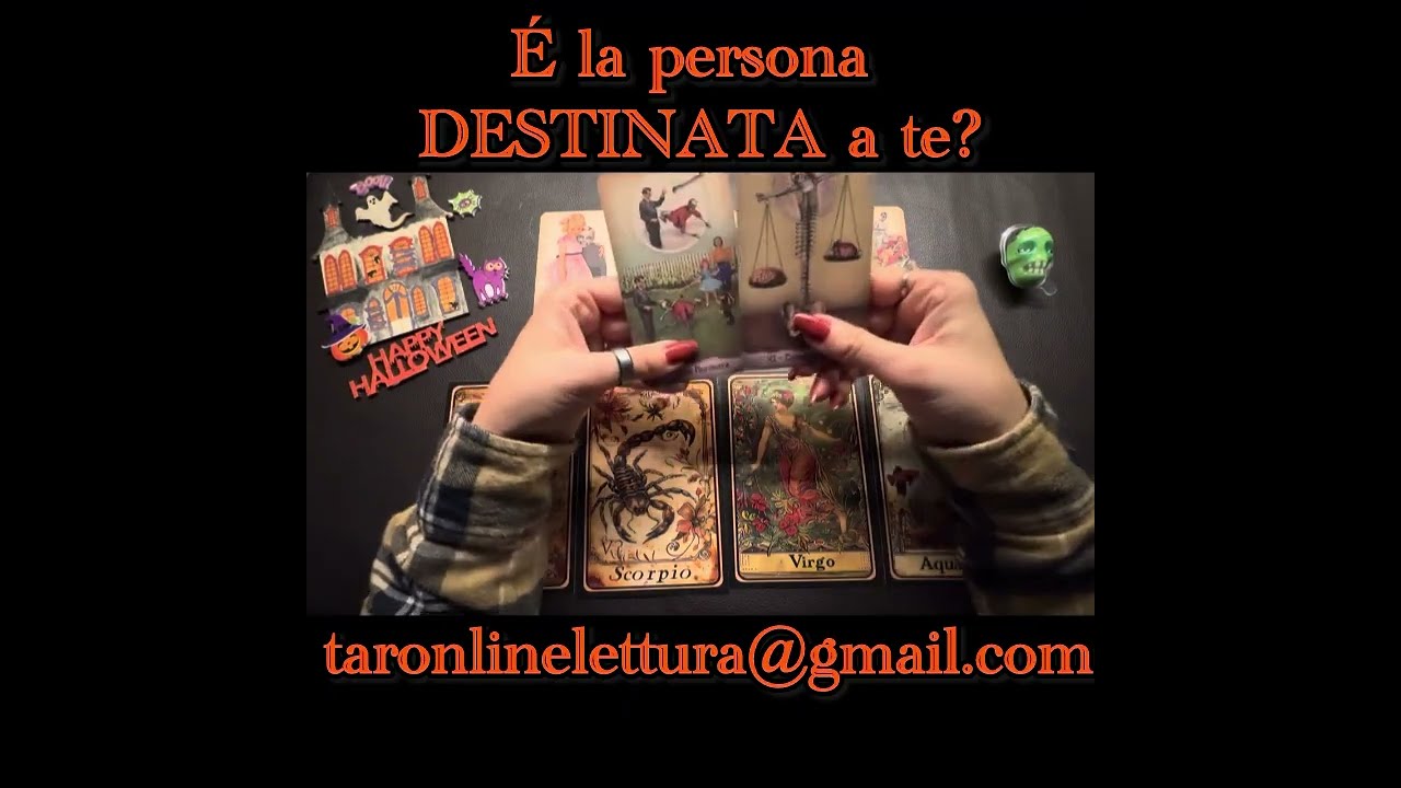 ⁉️❤️💯 É la persona DESTINATA a te? #TaronlineLettura #TarotOracle #tarot # tarocchi #cartomanzia