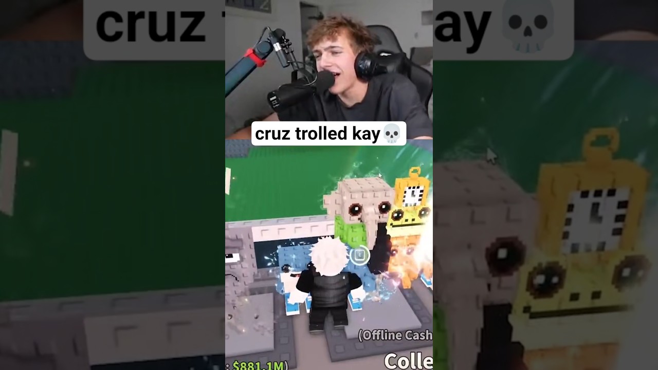 cruz stole kay's rarest brainrot💀