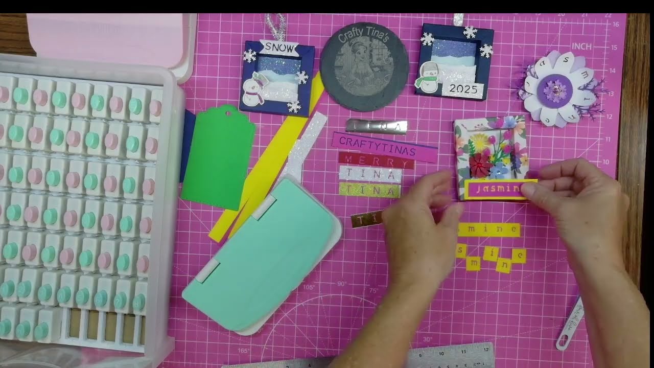How to use the Word Punch Board by We R Memory Keepers