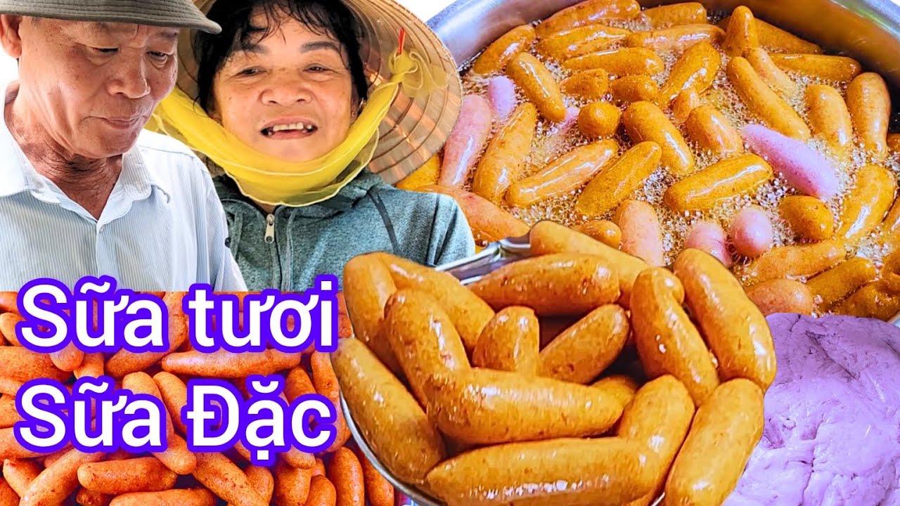 Cách làm BÁNH KHOAI MỠ giòn dẻo bằng sữa tươi và sữa đặc nguyên chất không bỏ đường ít người biết