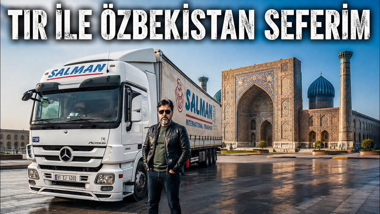 ÖZBEKİSTAN DA 7 KM KUYRUK