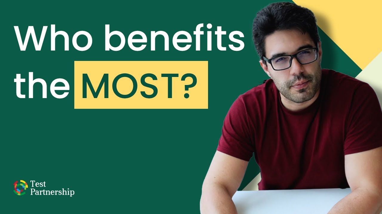 Who benefits most from using assessments in hiring?