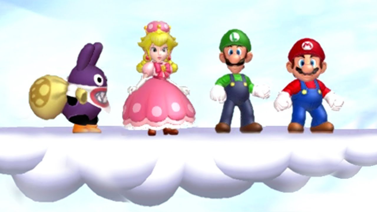 New Super Mario Bros. U Deluxe - Coin Battle (4 Players)