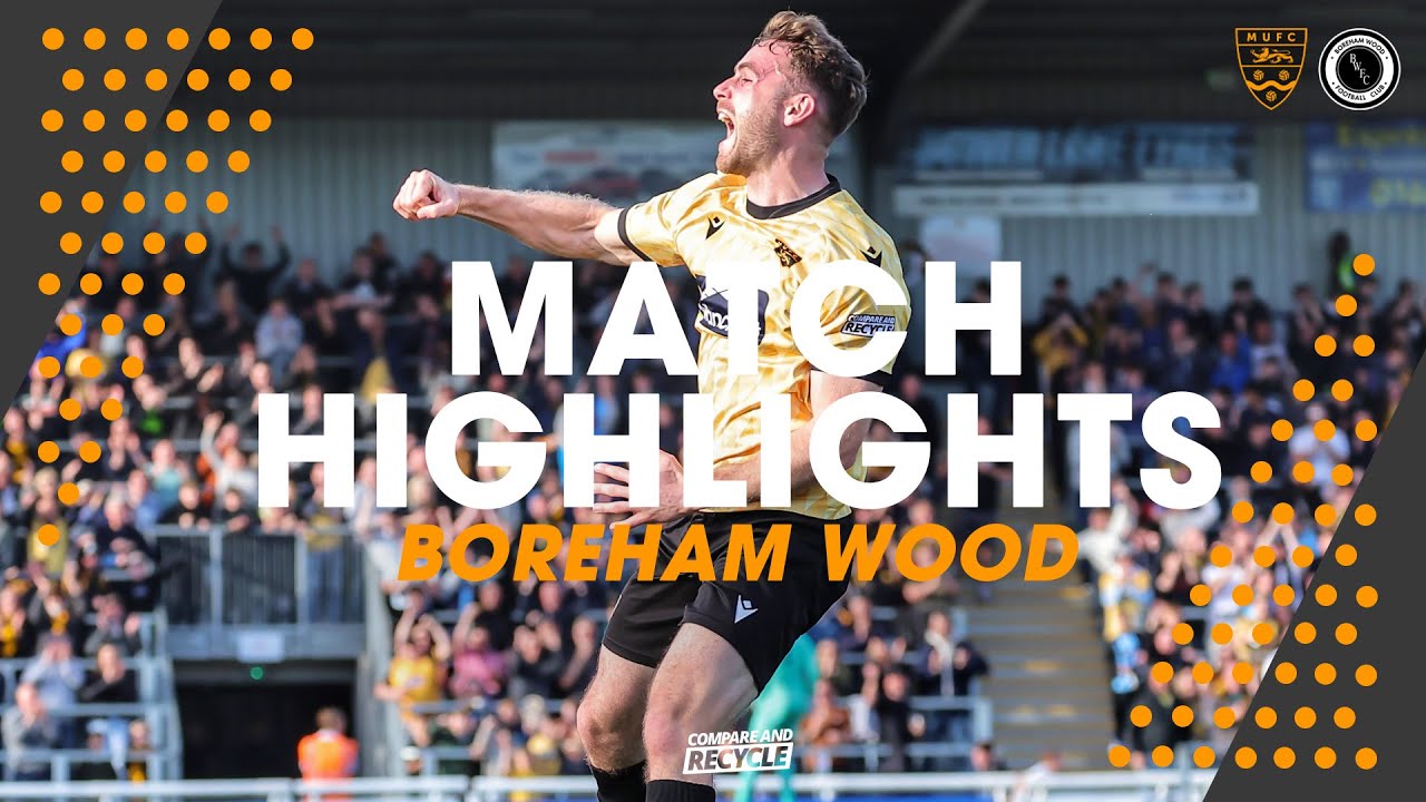 Maidstone United Vs Boreham Wood (29/04/25)