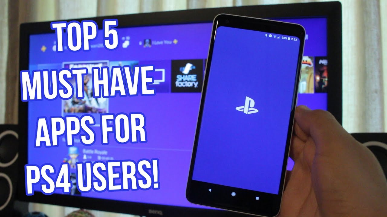 Top 5 MUST HAVE APPS For PS4 USERS!