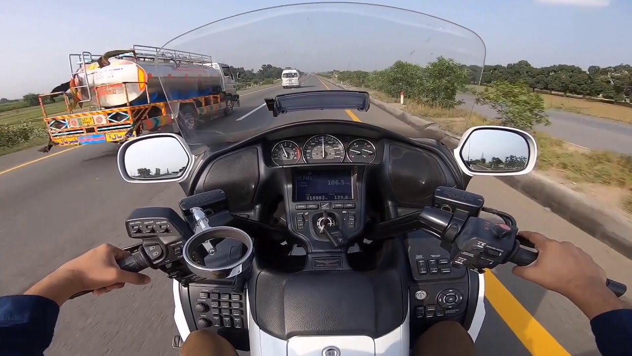 430 KM RIDE ON HONDA GOLDWING 1800CC