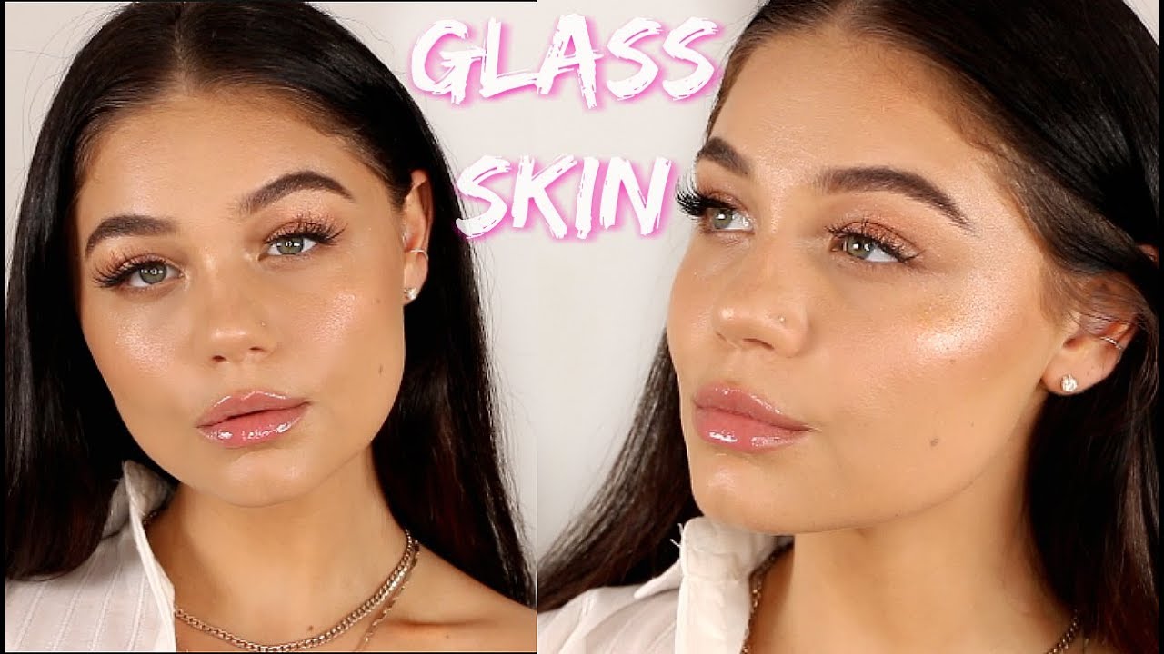 GLASS SKIN MAKEUP 2019 | Blissfulbrii
