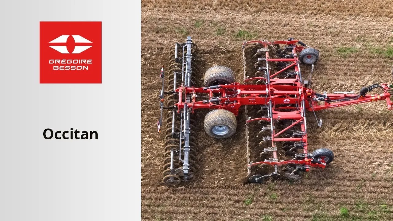 Shallow Stubble Cultivators OCCITAN - Range presentation - Gregoire Besson