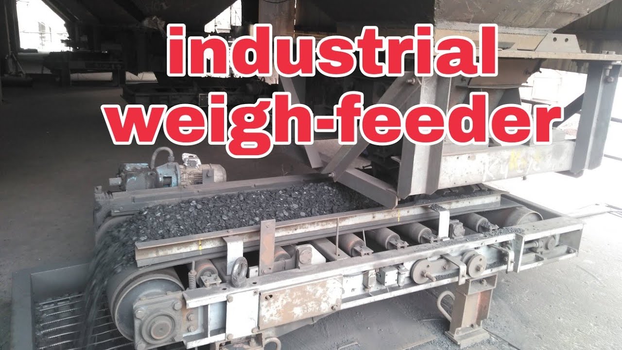 Weighfeeder used in industries/weigh-feeder for coal,iron,discharge from bunker/gravimetric mode