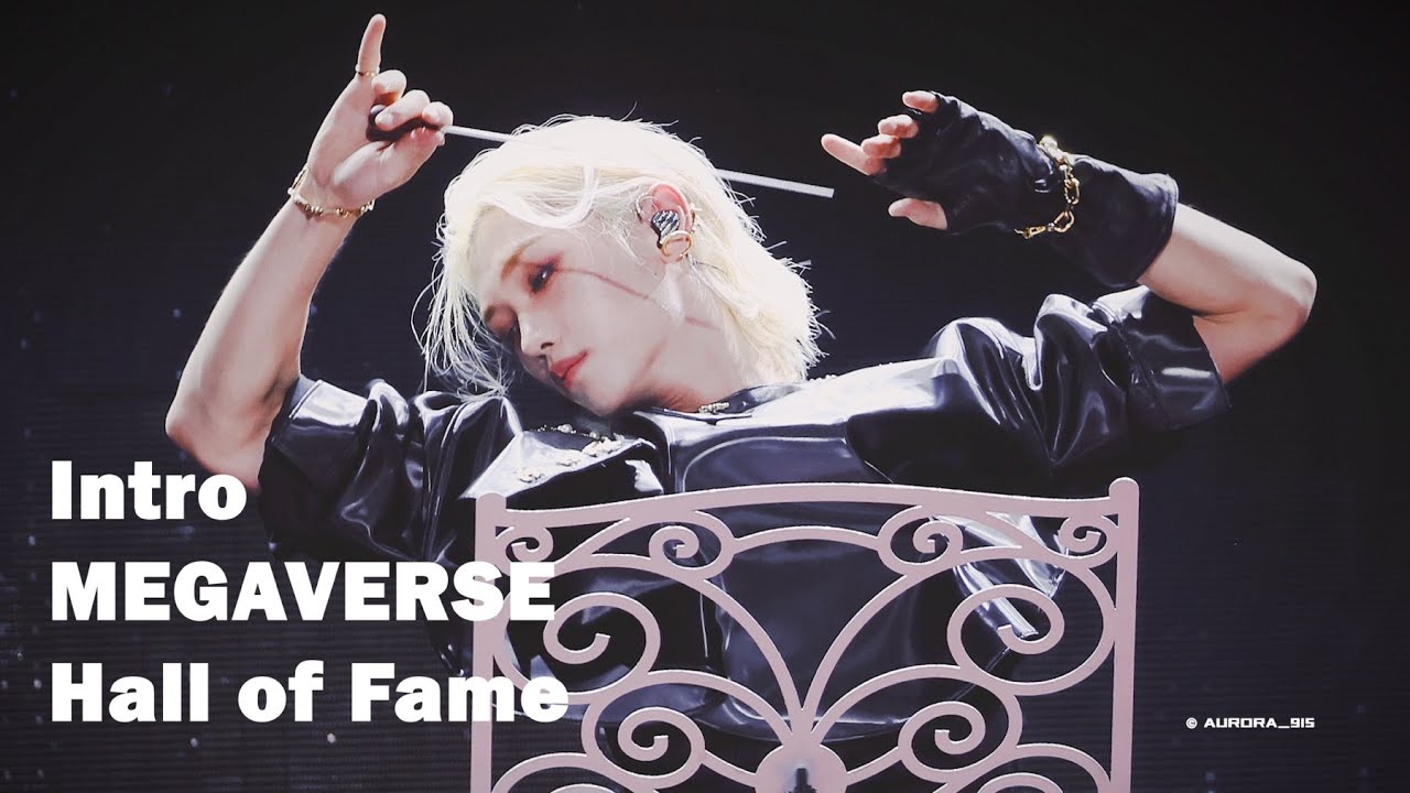 240106 Intro+MEGAVERSE+Hall of Fame Straykids Felix Fancam 스트레이키즈 필릭스 직캠 (4K)
