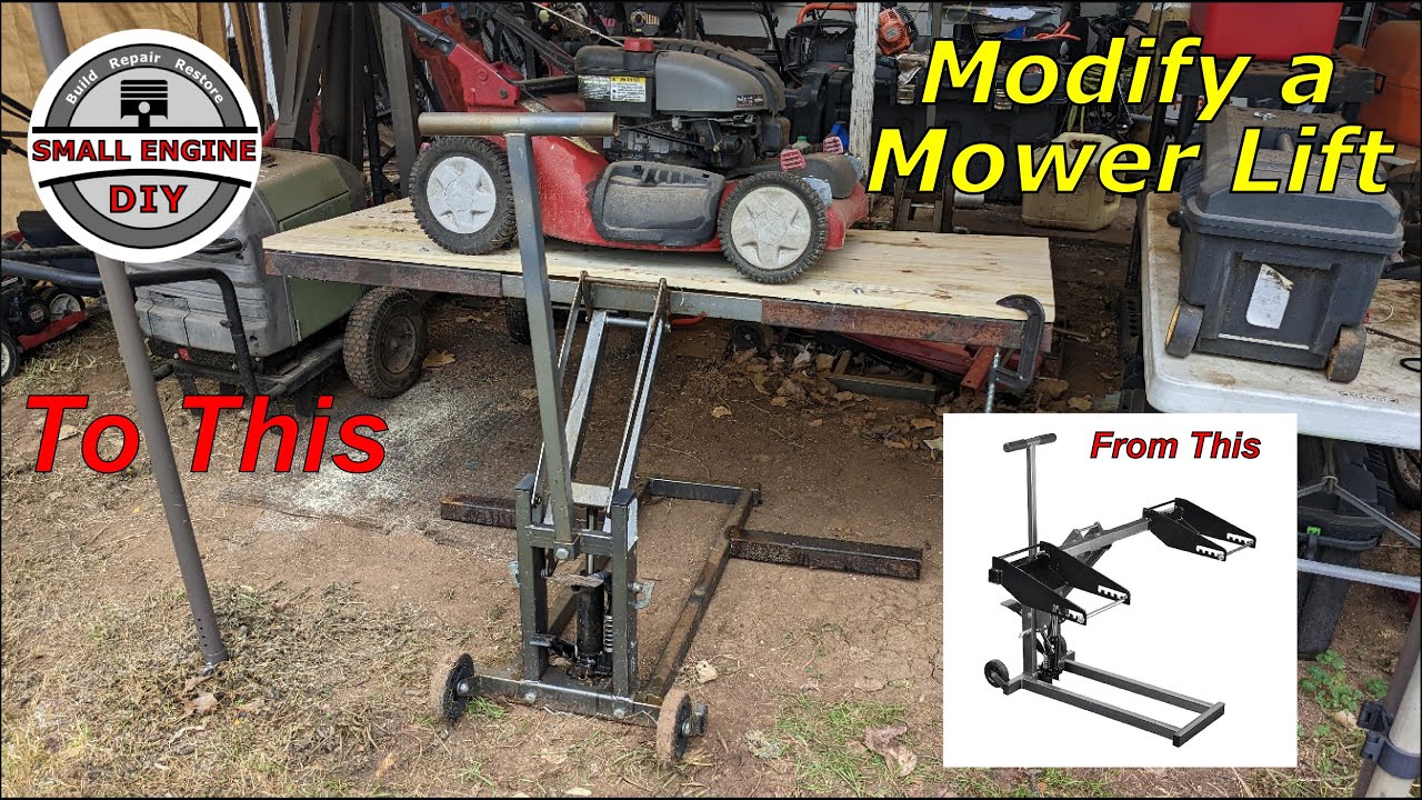 A Modified Mower Jack Lift