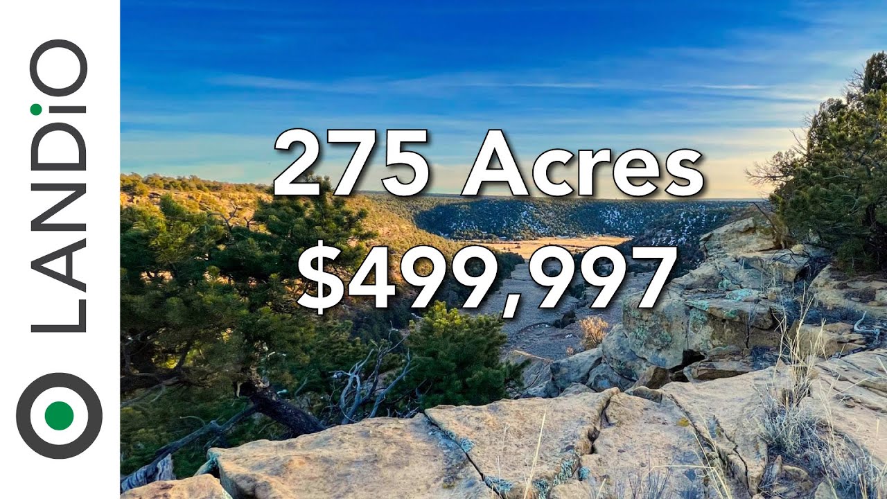 LANDIO • SOLD • 275 Acres of Land for Sale in New Mexico bordering Santa Fe National Forest