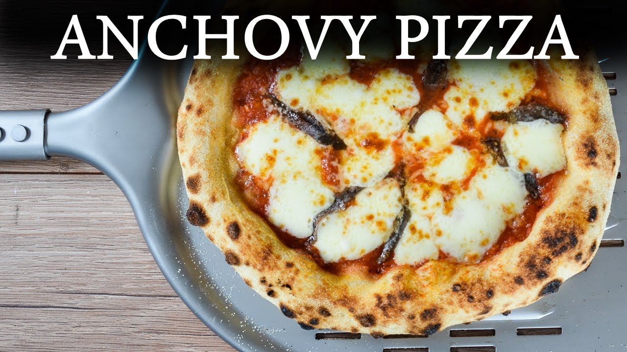 Best Anchovy Pizza Recipe (Neapolitan Style) | Roccbox Pizza Oven | Anchovy Pizza Topping