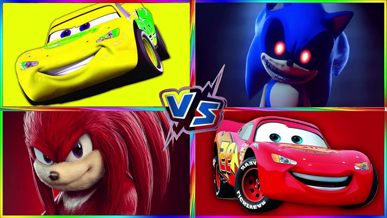 What Happens When Sonic Races Lightning McQueen?