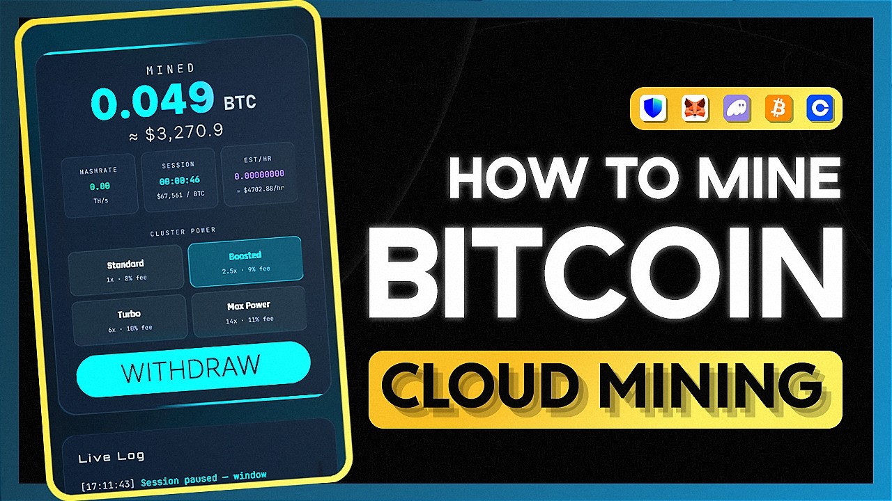 How to Mine BITCOIN (BTC) on Smartphone &ndash; Cloud Mining Tutorial (iOS & Android)