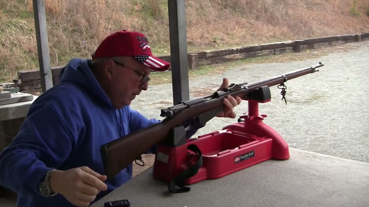 shooting RTI 1888/90 Mannlicher Rifle with cast bullets