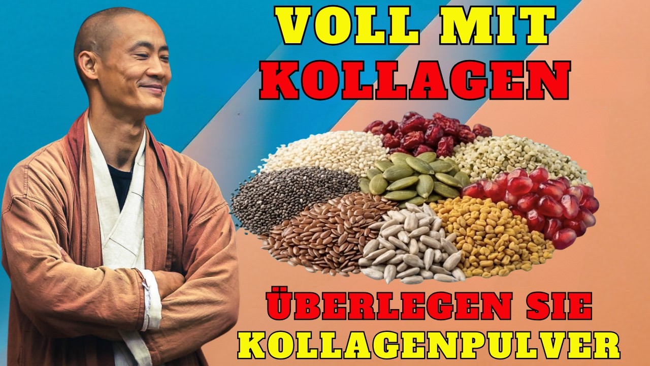 7 Samen, die bei Falten und schlaffer Haut besser wirken als Kollagenpulver | Shi Heng Yi