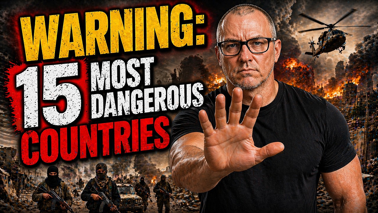 Warning: 15 Most Dangerous Countries.
