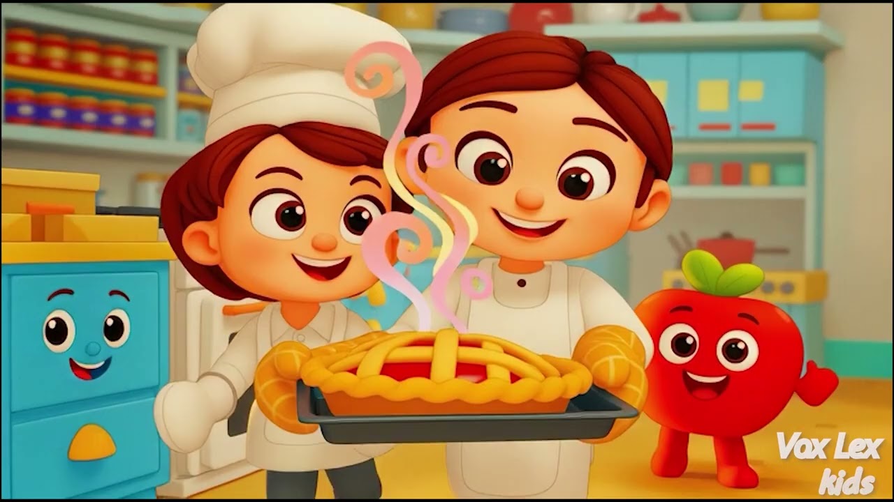 🍎 Plăcinta cu Mere 🎶 Cântec pentru Copii | Rețetă Muzicală Interactivă | Vox Lex Kids