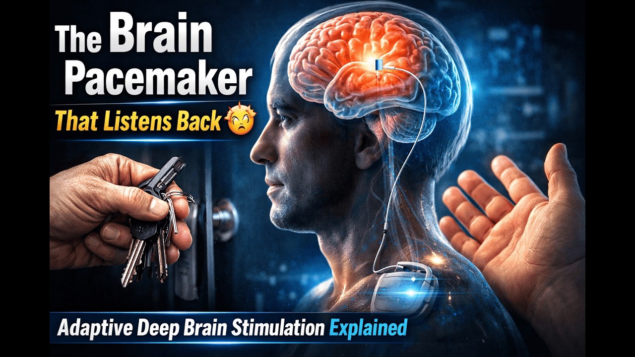 The Brain Pacemaker That Listens Back 🤯 | Adaptive Deep Brain Stimulation Explained