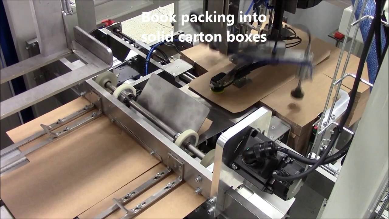 Jomet - Automatic packing of books for distribution