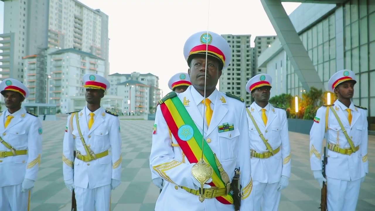 ጠቅላይ ሚኒስትር ዐቢይ አሕመድ (ዶ/ር) እና ፕሬዝዳንት ረጀብ ጠይፕ ኤርዶዋን በኮንቬንሽን ማዕከል ሲደርሱ የተደረገላቸው አቀባበል