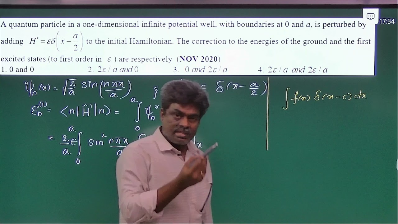 CSIR/QM Perturbation Theory (Nov 2020)