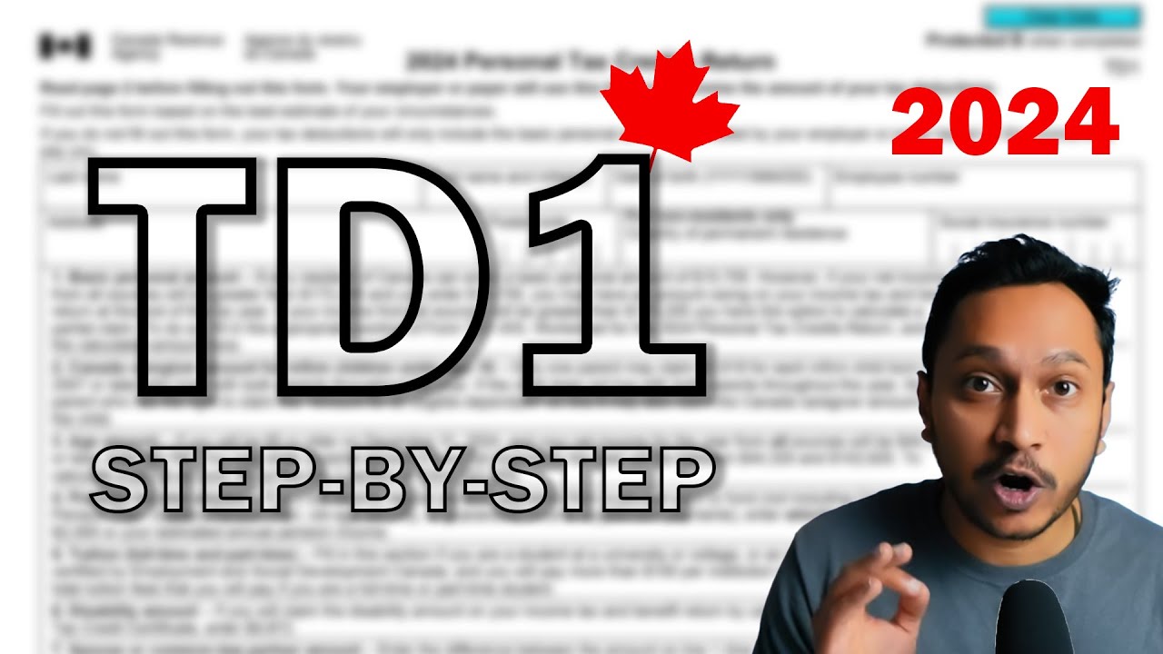 How To Fill a TD1 Form for International Students in Canada
