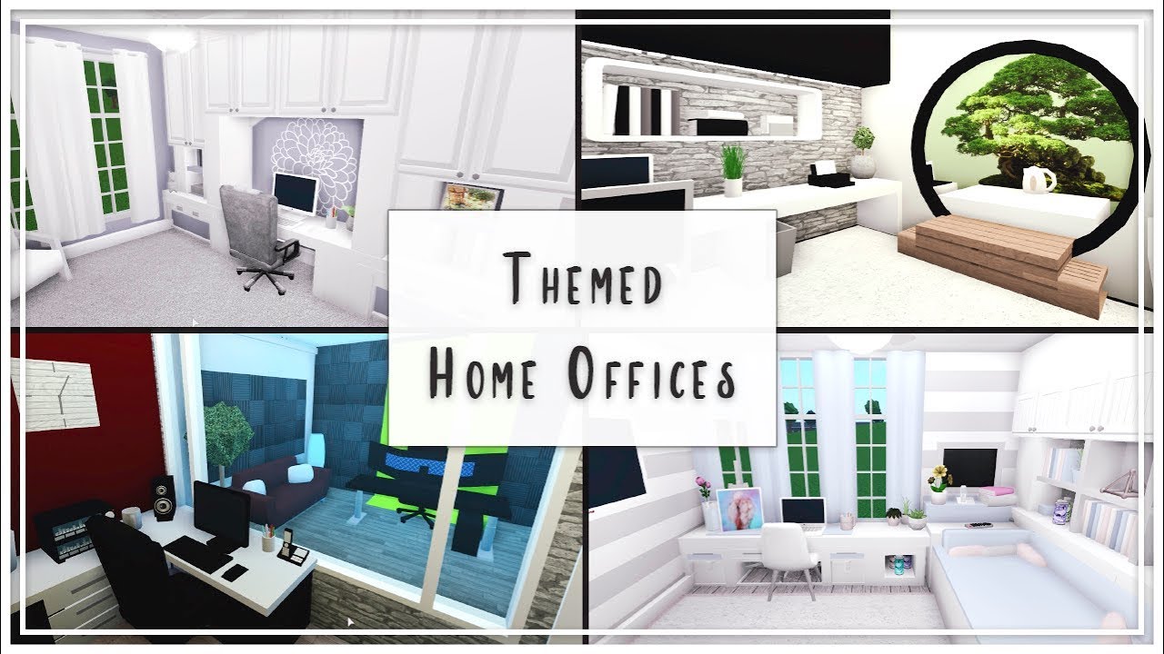 Bloxburg |Themed Builds || Home Offices