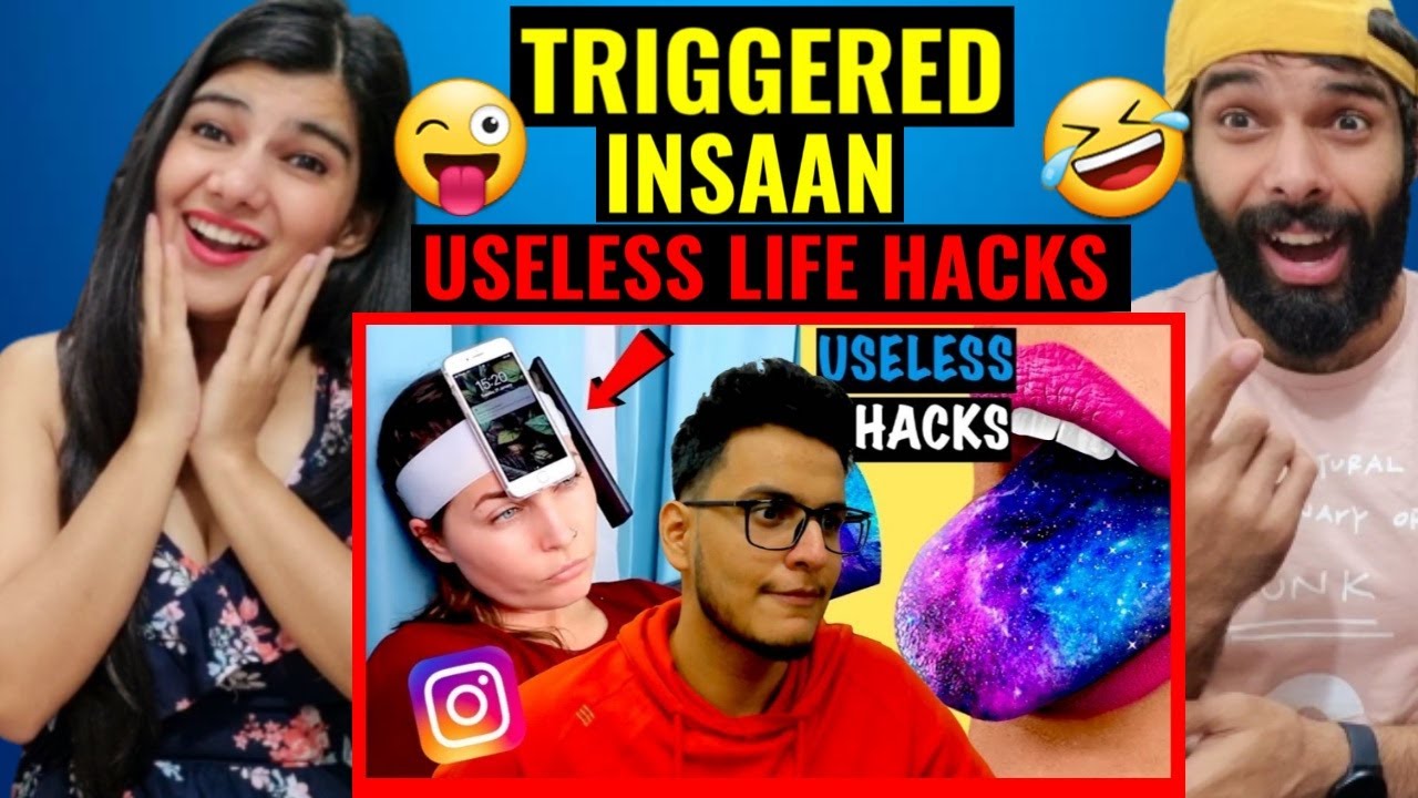 I Found The Most Useless Life Hacks and Actually Tried Them 😜🤣| Triggered Insaan Reaction !!