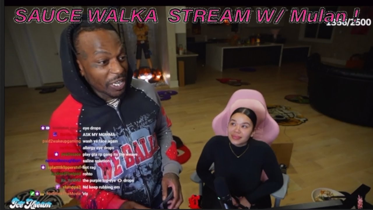 Sancho Saucey calls Sauce Walka on twitch stream Ft MulanH #twitch #TSF