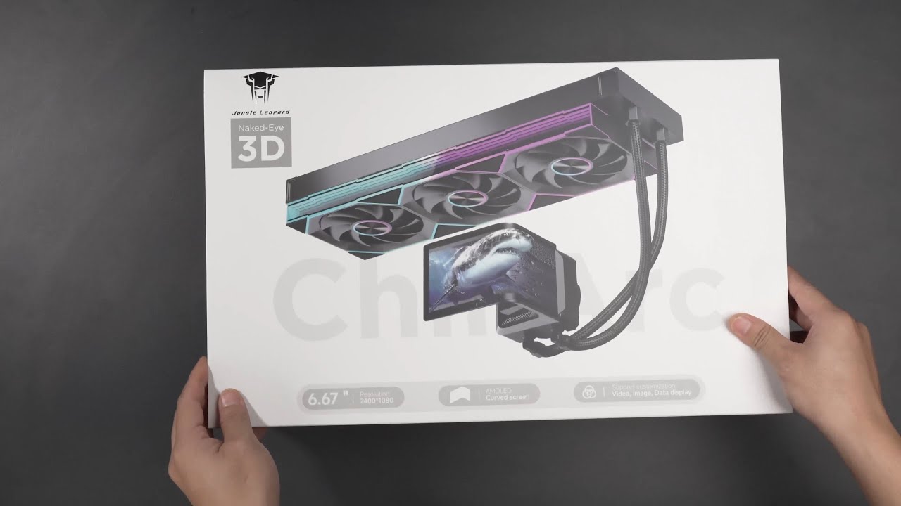 Jungle Leopard Chill ARC Water CPU Cooler Unboxing Video