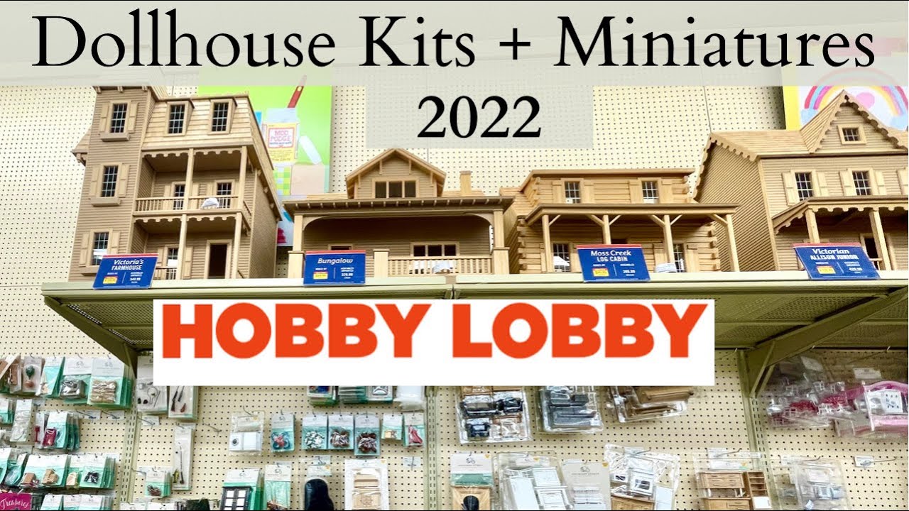 Наборы для кукольных домиков и миниатюры 2022 года в HOBBY LOBBY: всё, что нужно знать о кукольны...