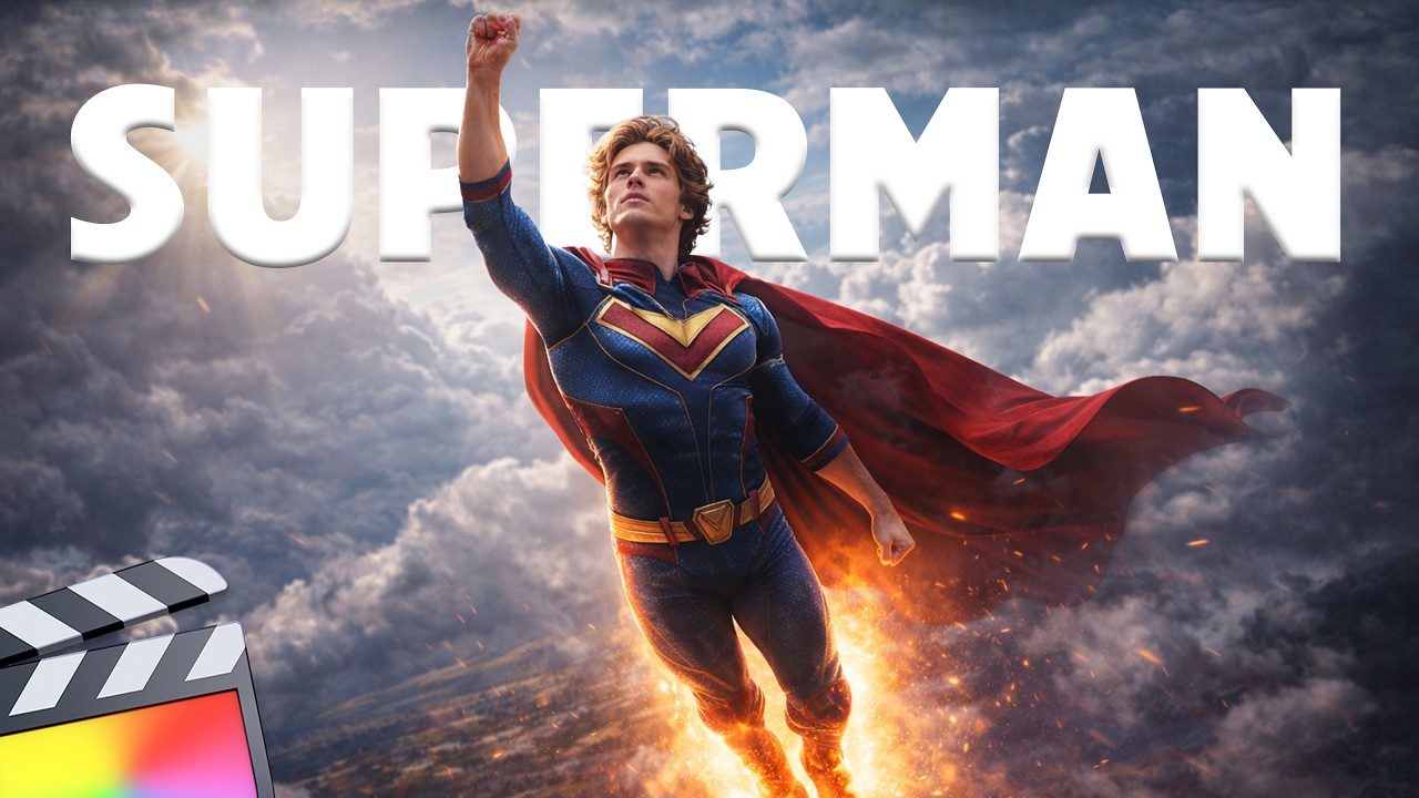 SUPERHERO Blastoff Effect | Final Cut Pro X Tutorial