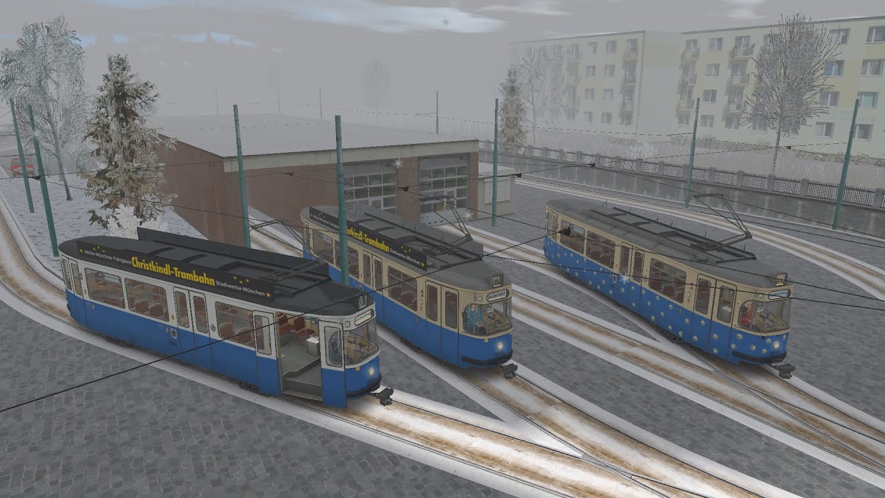OMSI 2: Project Blue Tram. Rathgeber M5.65 Christkindl-Tram special