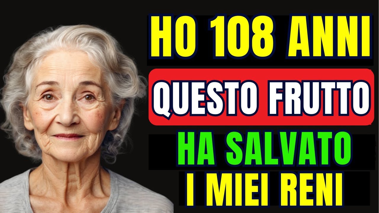 🔥 Mangio 3 Frutti Ogni Mattina e i Miei Reni Sono Come Quelli di una 40enne!