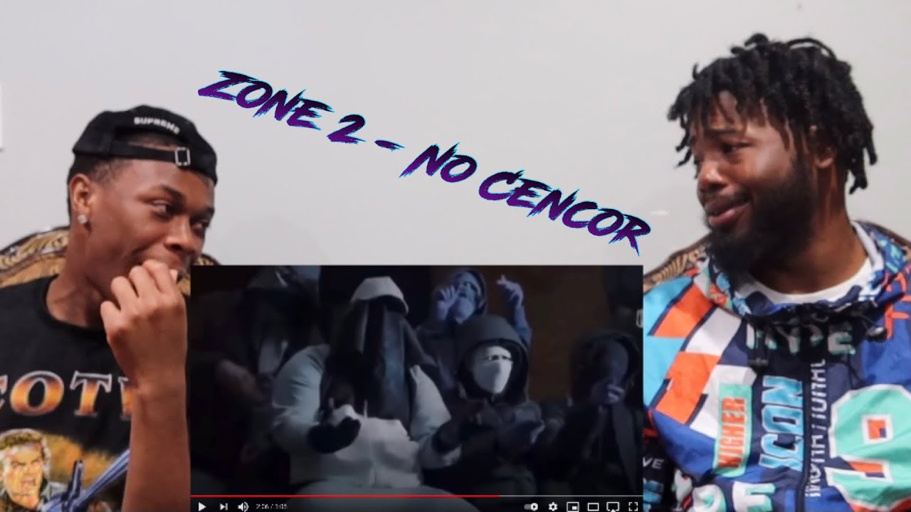 AMERICANS REACT to UK RAPPER! 🇬🇧 | Zone 2 - No Cencor