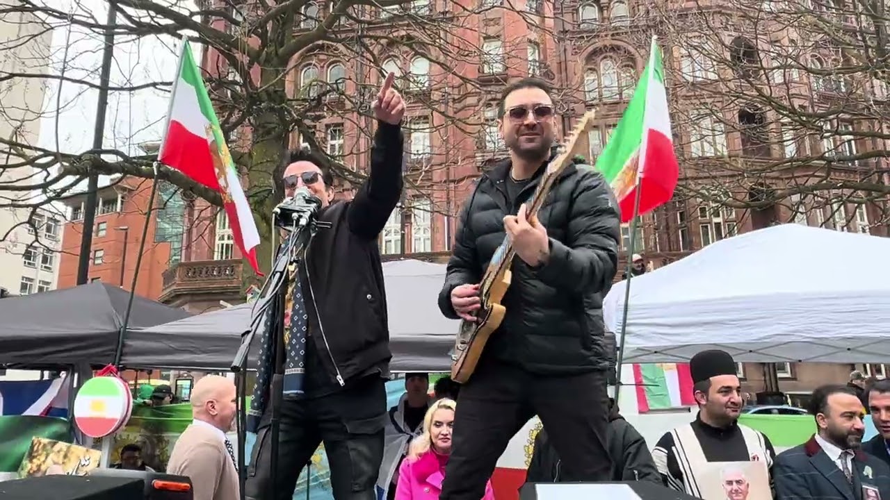 تجمع ایرانیان منچستر با حضور هنرمند پادشاهی خواه سعید شایسته 