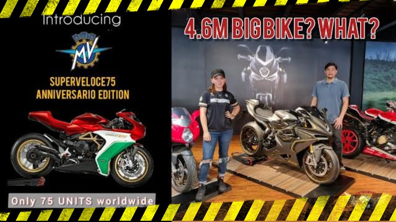 (VLOG 18) : MV Agusta SuperVeloce 75 Limited Edition Motorcycle is now here in Philippines