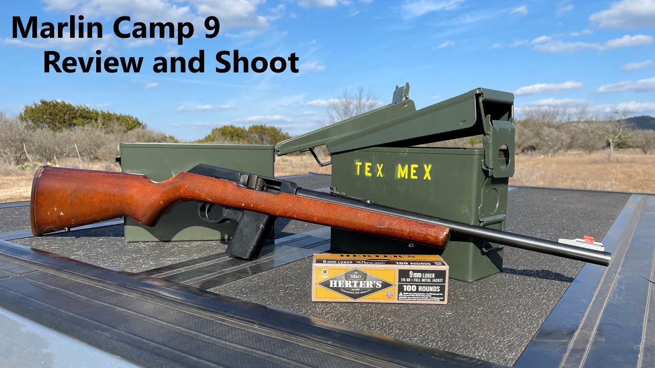 Marlin Camp Carbine Model 9 Review and Shoot & Pro Mag magazine test.