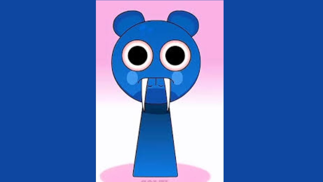 HOW TO DRAW BLUE PHASE 4 FROM SPRUNKI OC 