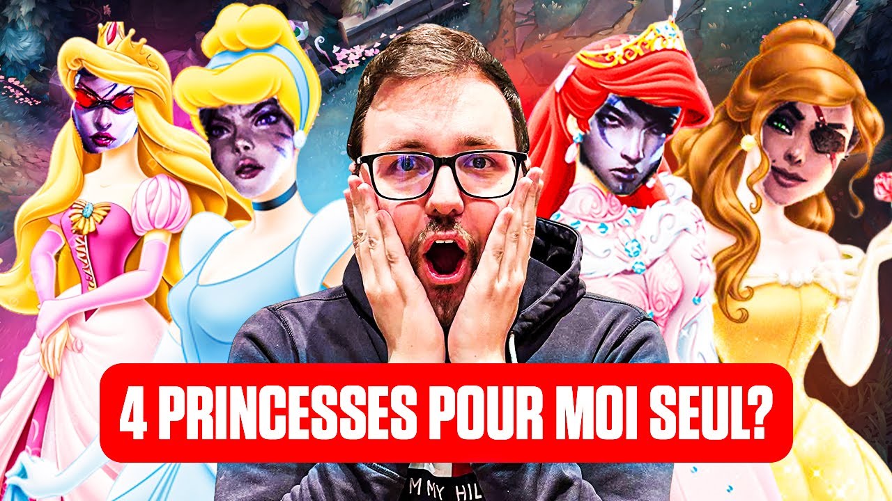 Il a ESSAYE de ME COUNTERPICK mais j'ai mes 4 PRINCESSES j'1v9 de RAGE